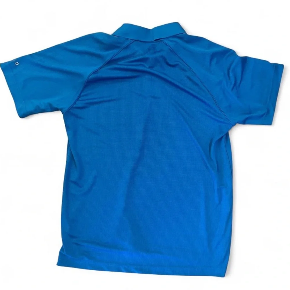 Izod Vibrant Blue Polo Shirt - Picture 2 of 6